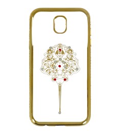 Силикон Kingxbar Diamond Sasmsung J5 (2017) J530 (Заколка, Золотой)