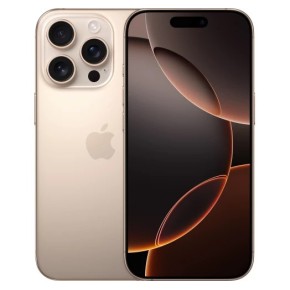 Мобильный телефон Apple iPhone 16 Pro 256Gb (Desert Titanium) (Grade A) 92% Б/У O