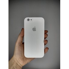 Силіконовий чохол Original Square RoundCam для Apple iPhone 6  /  6s (06) Білий