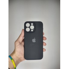 Силикон Original RoundCam Case Apple iPhone 14 Pro Max (07) Black