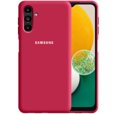 Силикон Original 360 Case Logo Samsung Galaxy A13 5G (Вишнёвый)