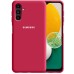 Оригінальний силіконовий чохол 360 для Samsung Galaxy A13 5G (Вишневий)