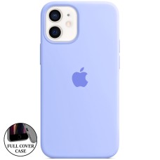 Силіконовий оригінальний чохол круглий кейс Apple iPhone 12 Mini (43) Glycine