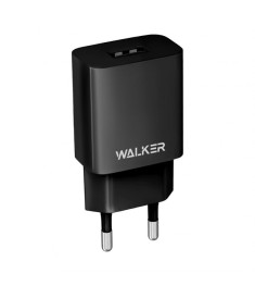 Зарядний пристрій Walker WH-26 2.1A (1USB) + кабель MicroUSB (Чорний)