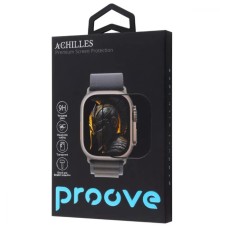 Захисне скло Achilles Apple Watch Ultra  /  Ultra 2 49 мм (Чорне)
