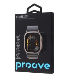 Захисне скло Achilles Apple Watch Ultra  /  Ultra 2 49 мм (Чорне)