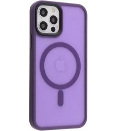 Чохол WAVE Matte Insane Case з MagSafe для iPhone 12  /  12 Pro (Темно-фіолетови..