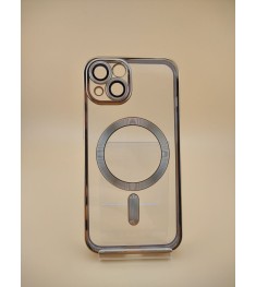 Чехол UMKU Shining with MagSafe Apple iPhone 13 (Gold)