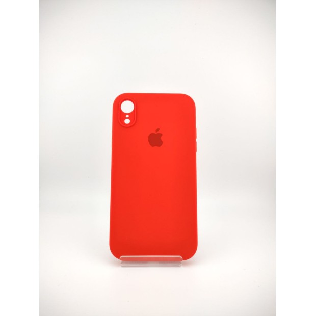 Силіконовий чохол Original Square RoundCam для iPhone XR (05) Product RED