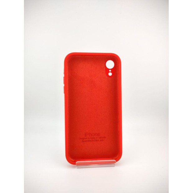 Силіконовий чохол Original Square RoundCam для iPhone XR (05) Product RED Силіконовий чохол Original Square RoundCam для iPhone XR (05) Product RED