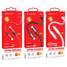 USB-кабель Borofone BX82 (Type-C до Type-C) (60W) (Чорний)