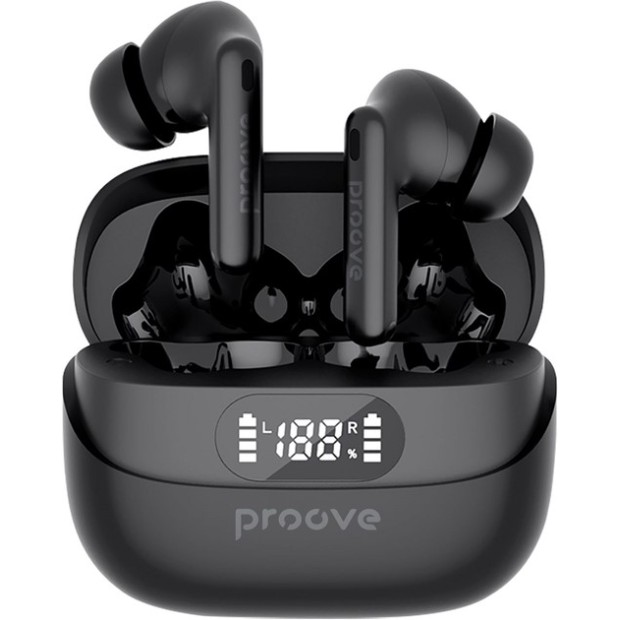 Беспроводные наушники-гарнитура вакуумные Proove Digital Pro ANC (APP) (Black) TWAP54002201 Беспроводные наушники-гарнитура вакуумные Proove Digital Pro ANC (APP) (Black) TWAP54002201