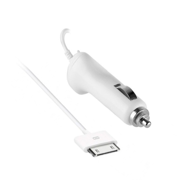 Автомобільний зарядний пристрій для Iphone 4 з підсвіткою LED, потужністю 1.5A