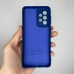Силіконовий Оригінальний 360 Чохол Samsung Galaxy A33 (ShutCam) (Кобальт)