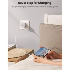 Адаптер живлення UGREEN CD122 18W QC3.0 (1USB) (білий)