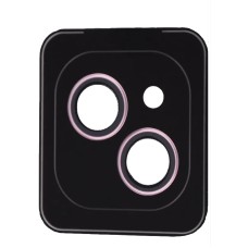 Захисне скло на камеру Achilles Apple iPhone 15  /  15 Plus (рожеве)