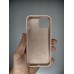 Силіконовий оригінальний чохол круглої форми для Apple iPhone 15 (08) Рожевий пісок