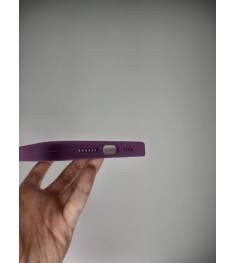 Силикон Original Round Case Apple iPhone 14 Plus (28) Brinjal