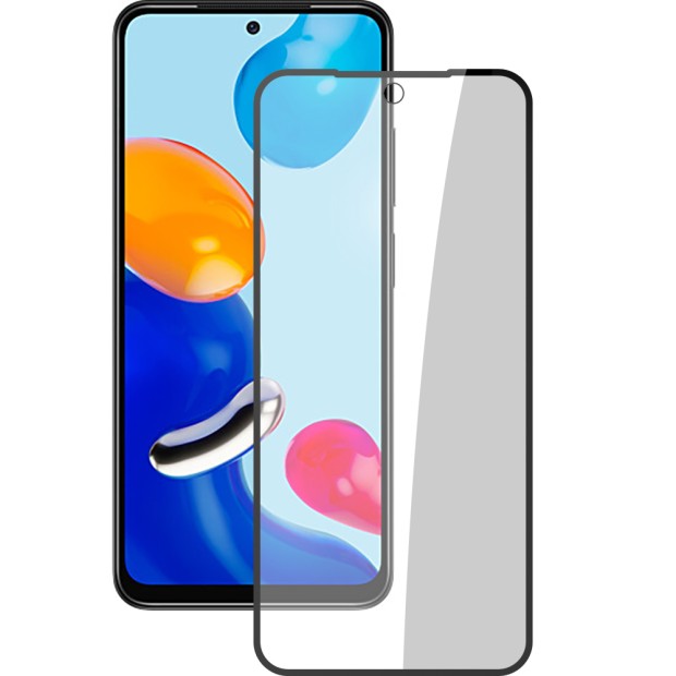 Захисне скло 5D Ceramic для Xiaomi Redmi 10  /  Note 10 5G Чорне