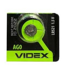 Батарейка для годинників Videx AG 0 LR521 (1шт)