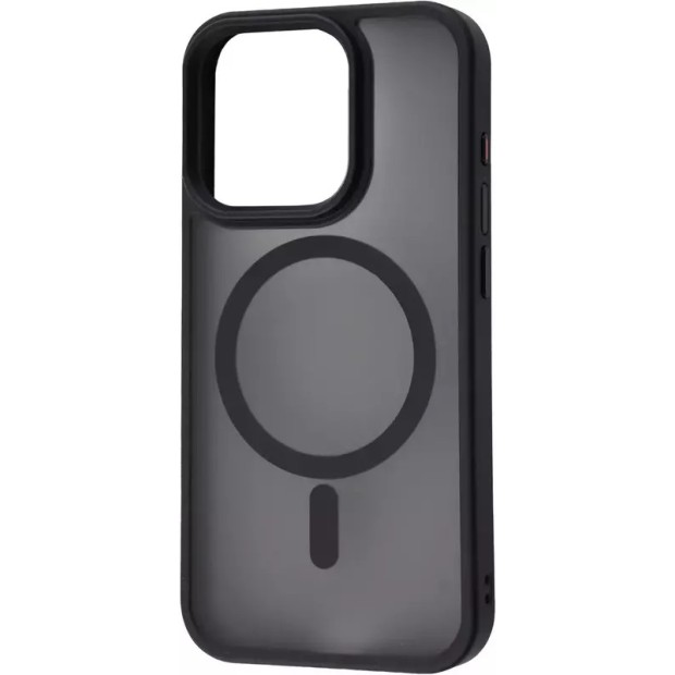 Чохол WAVE Matte Insane з MagSafe для iPhone 15 Plus (Чорний)