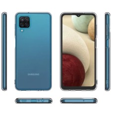 Силикон Brilliant 3D Samsung Galaxy A12 / M12 (Прозрачный)