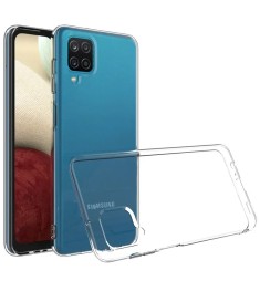 Силикон Brilliant 3D Samsung Galaxy A12 / M12 (Прозрачный)
