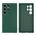 Чохол Silicone Case Samsung Galaxy S23 Ultra (Темно-зелений)