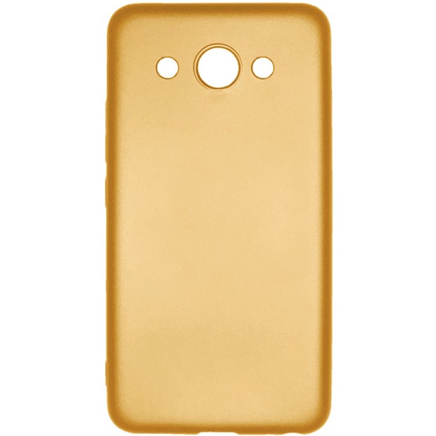 Силикон Soft Color Huawei Y3 2017 Золотой