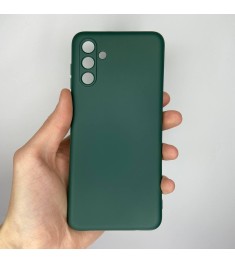 Силикон Original Case Samsung Galaxy A04S (2022) (ShutCam) (Хаки)