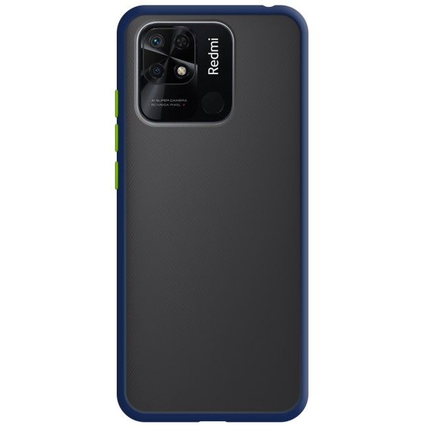 Силикон Totu Gingle Series Xiaomi Redmi 10C (Тёмно-синий), Харьков, Киев, Украинга