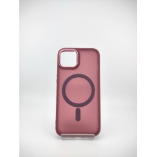 Накладка Totu Space Magsafe Apple iPhone 13 (Бордовый)