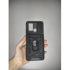 Чохол Ring Serge Armor Case для Xiaomi Poco C40 (Чорний)