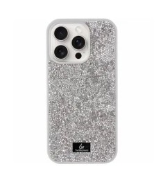 Чохол Bling World Rock Diamond для iPhone 16 Pro (Срібний)