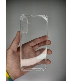 Силікон 6D Samsung Galaxy A24 4G (ShutCam) (Прозорий)