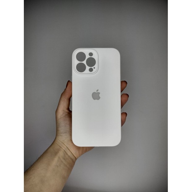 Силикон Original RoundCam Case Apple iPhone 13 Pro Max (06) White