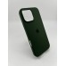 Силіконовий оригінальний чохол круглої форми для Apple iPhone 16 Pro Max (69) Atrovirens.