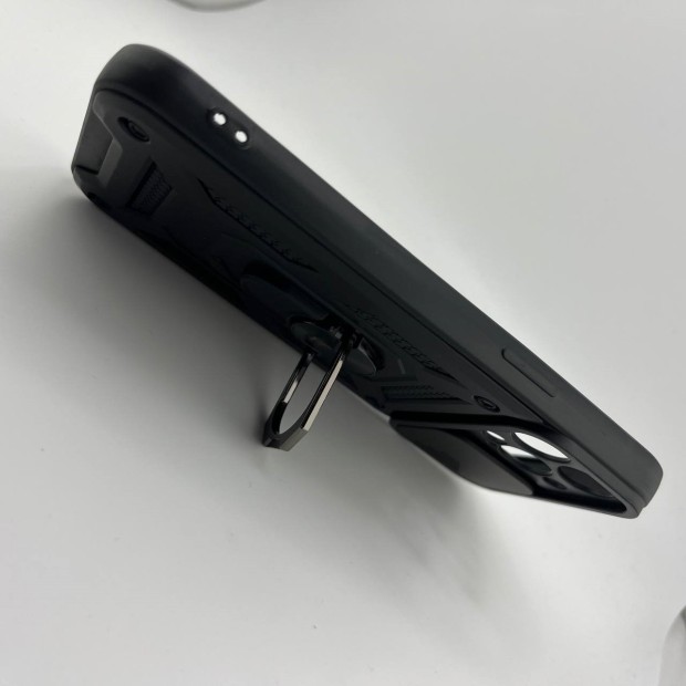 Чохол-бронь Ring Serge Armor ShutCam Case для Apple iPhone 12 Pro Max (Чорний)