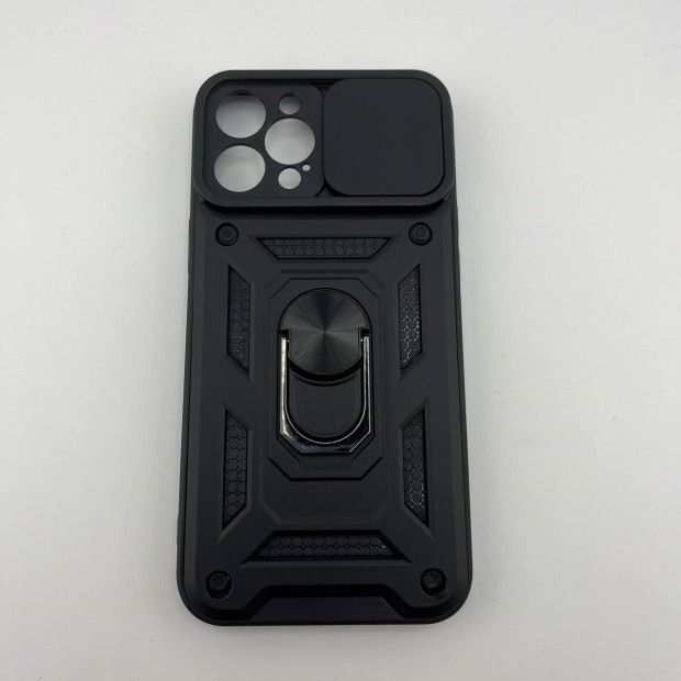 Чохол-бронь Ring Serge Armor ShutCam Case для Apple iPhone 12 Pro Max (Чорний)
