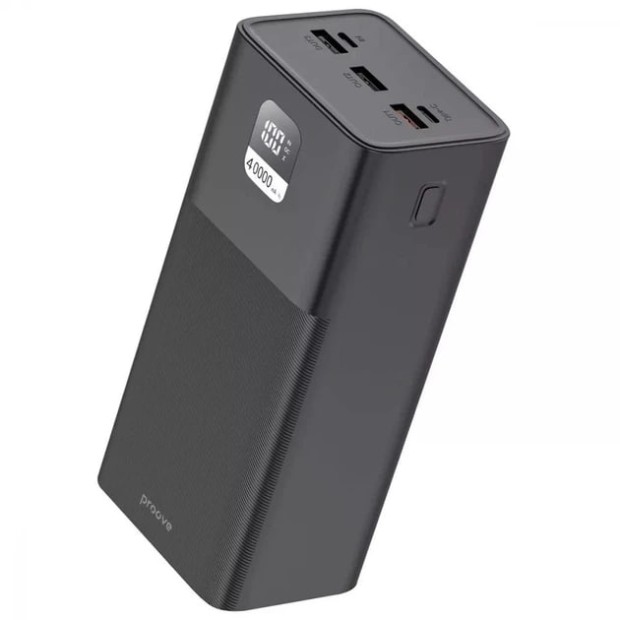 PowerBank Proove Giant Lite 22.5W 40000mAh (Чорний)