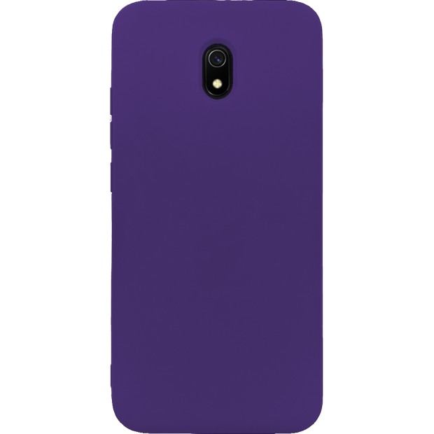 Силіконовий чохол Original 360 Case Logo для Xiaomi Redmi 8A (Фіолетовий)