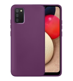 Силіконовий чохол Original 360 для Samsung Galaxy A02S (2020) (Бузковий)