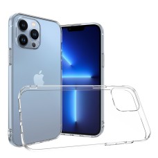 Силіконовий чохол WS для Apple iPhone 13 Pro Max (Прозорий)