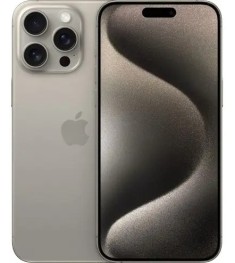 Мобільний телефон Apple iPhone 15 Pro Max 256Gb (Natural Titanium) (Grade A) 82%..