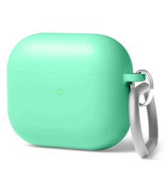 Чохол для навушників Full Silicone Case Apple AirPods 3 (49) Аквамарин