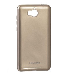 Силікон Molan Shining для Huawei Y5 (2017) (Золотий)