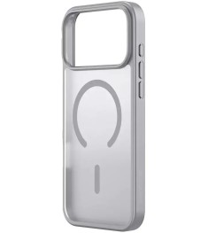 Силіконовий чохол Alabay Cloud Matte для Apple iPhone 17 Pro (Сірий)