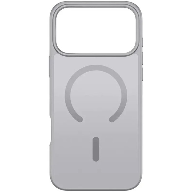 Силіконовий чохол Alabay Cloud Matte для Apple iPhone 17 Pro (Сірий)