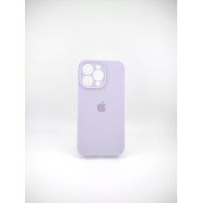 Силіконовий оригінальний чохол RoundCam для Apple iPhone 13 Pro (71) Світлий гліцин