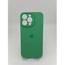 Силикон Original RoundCam Case Apple iPhone 15 Pro Max (49) Aquamarine